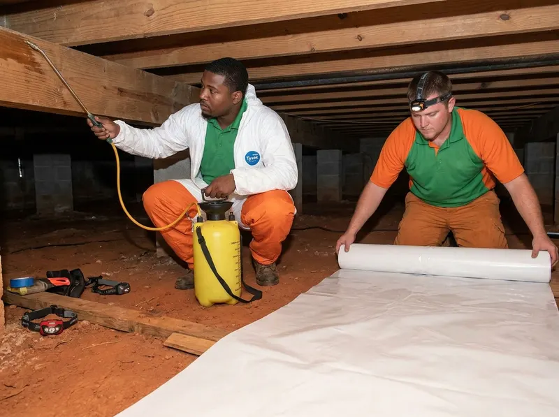 Crawlspace Vapor & Wood Decay Defense in Augusta, GA